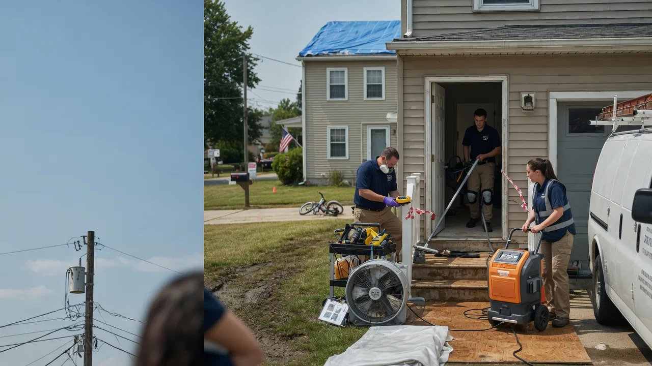 Water Damage Repair in Swayzee, IN near me